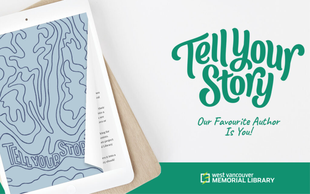 Test reading "Tell Your Story: Our favourite author is you"