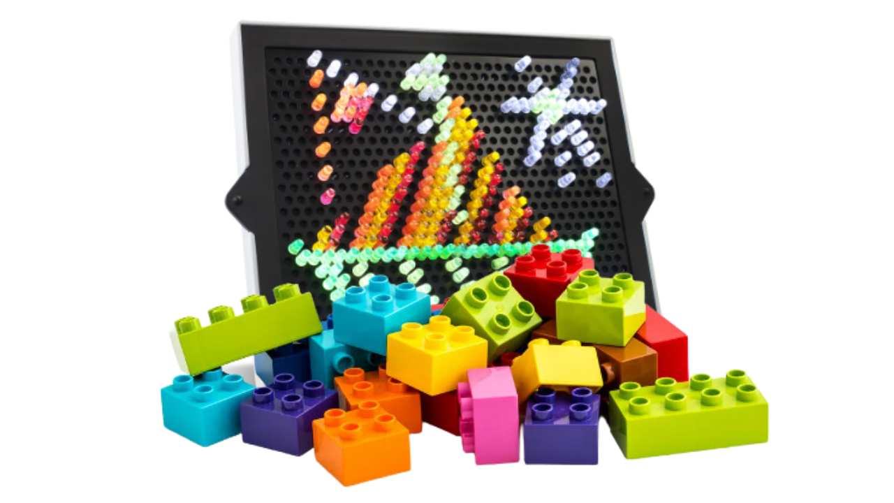 Lego and LiteBrite