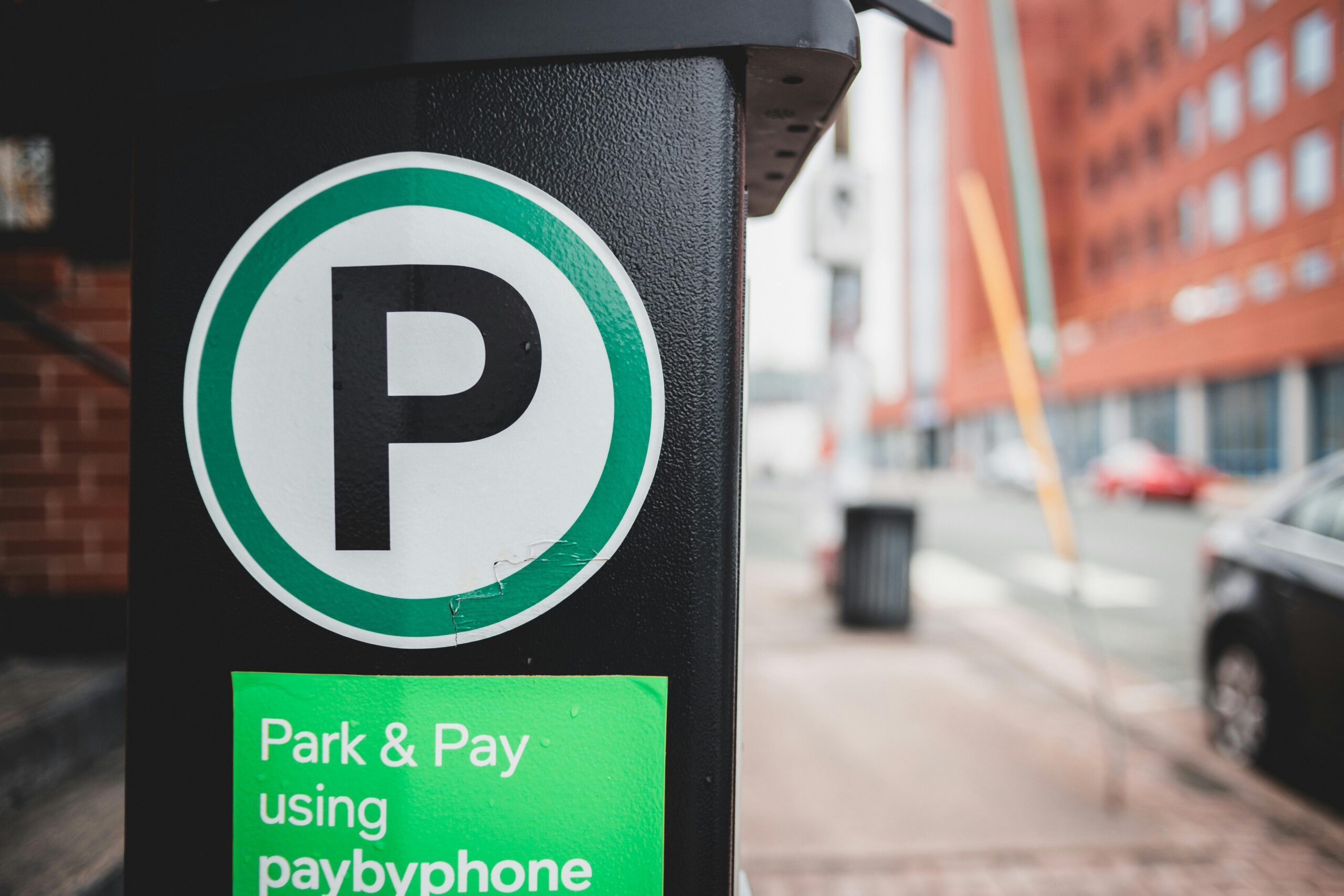 paid parking meter